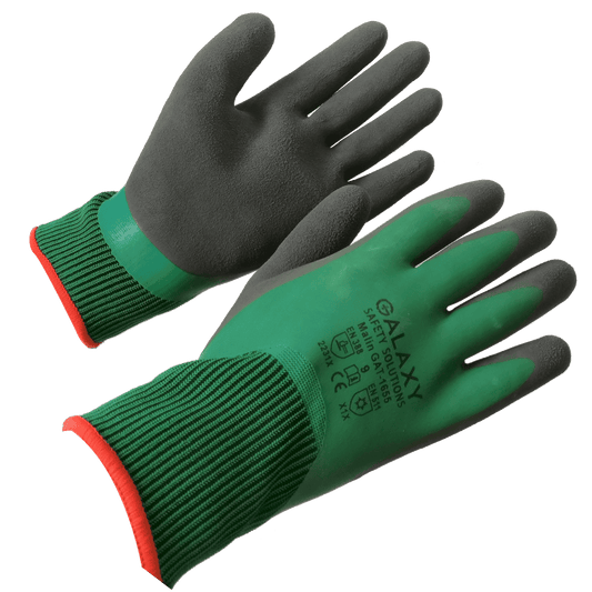 Waterproof Thermal Latex Construction Gloves