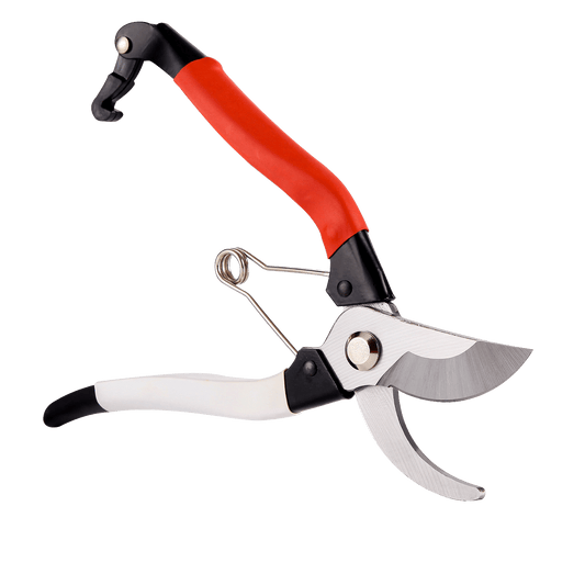 8" Professional Secateurs Gardening Pruning Shears – Heavy Duty Carbon Steel Blades for Deadheading, Trimming, and Plant Care