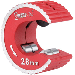 Sharp-Tec 15mm, 22mm, 28mm Pipe Cutters & 15+22mm Pipe Cutter Set for Precision Plumbing Work
