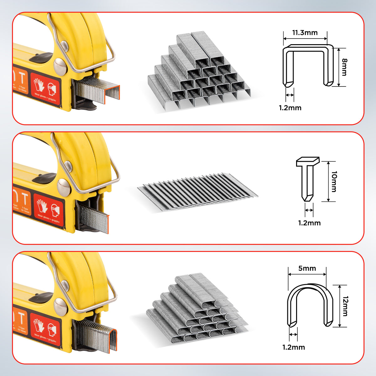 3-in-1 Staple Gun