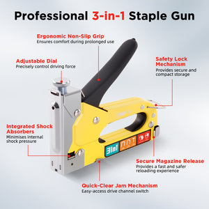 3-in-1 Staple Gun