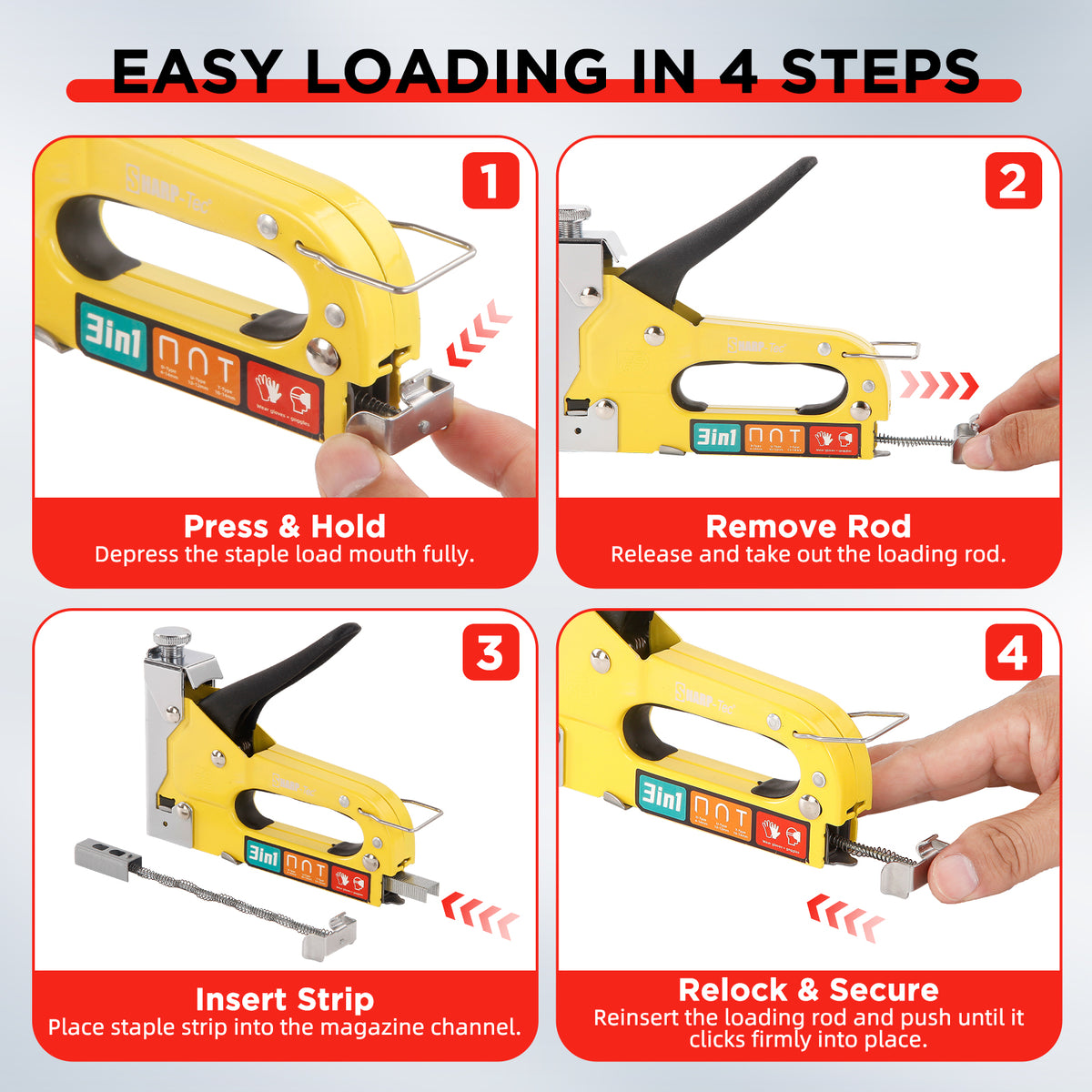 3-in-1 Staple Gun