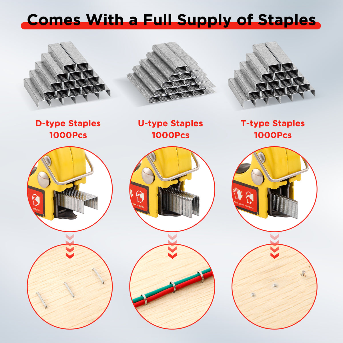 3-in-1 Staple Gun