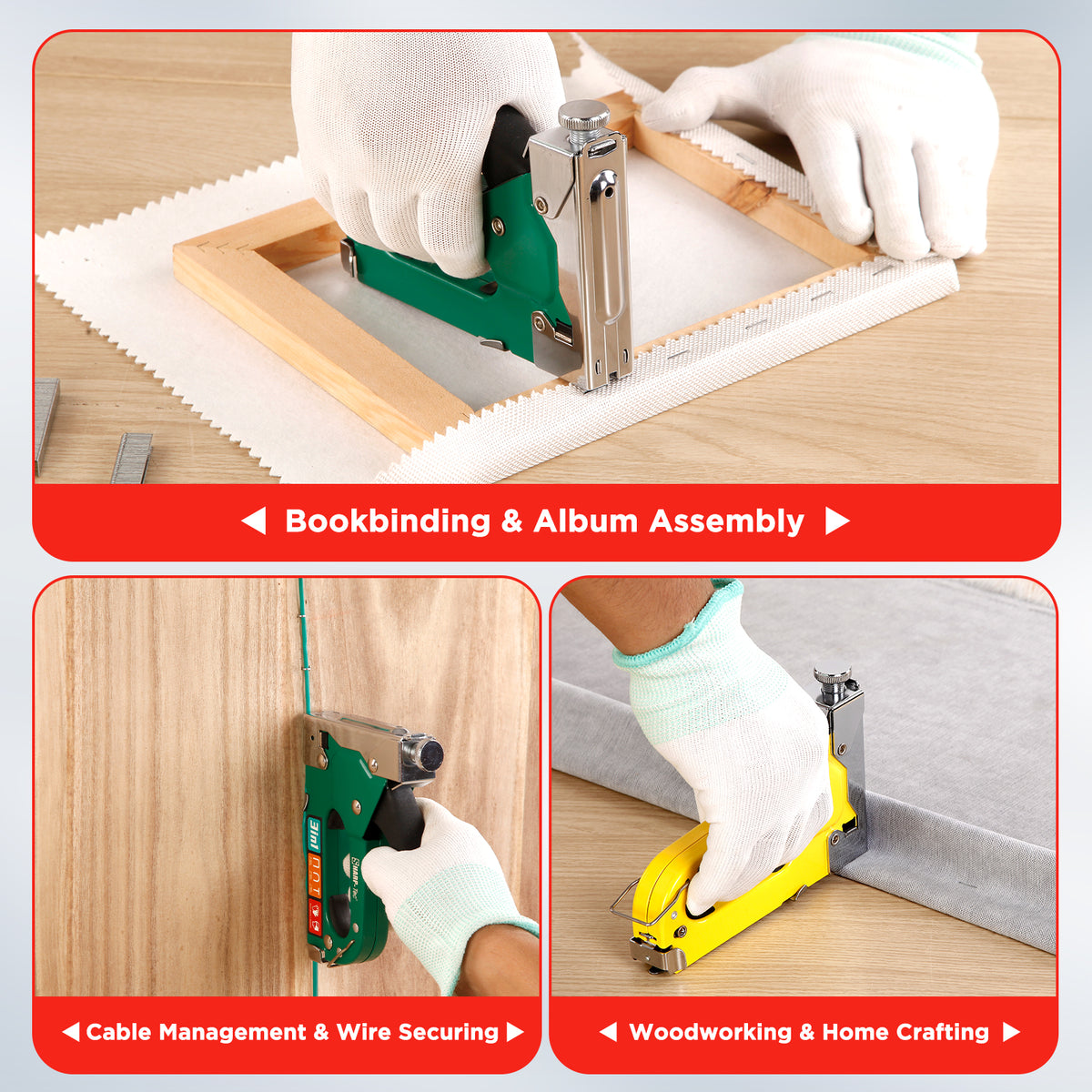 3-in-1 Staple Gun
