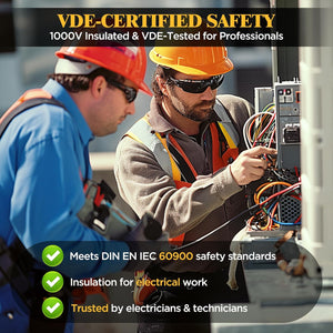 Sharp-Tec VDE Electrical Diagonal Side Cutting Pliers