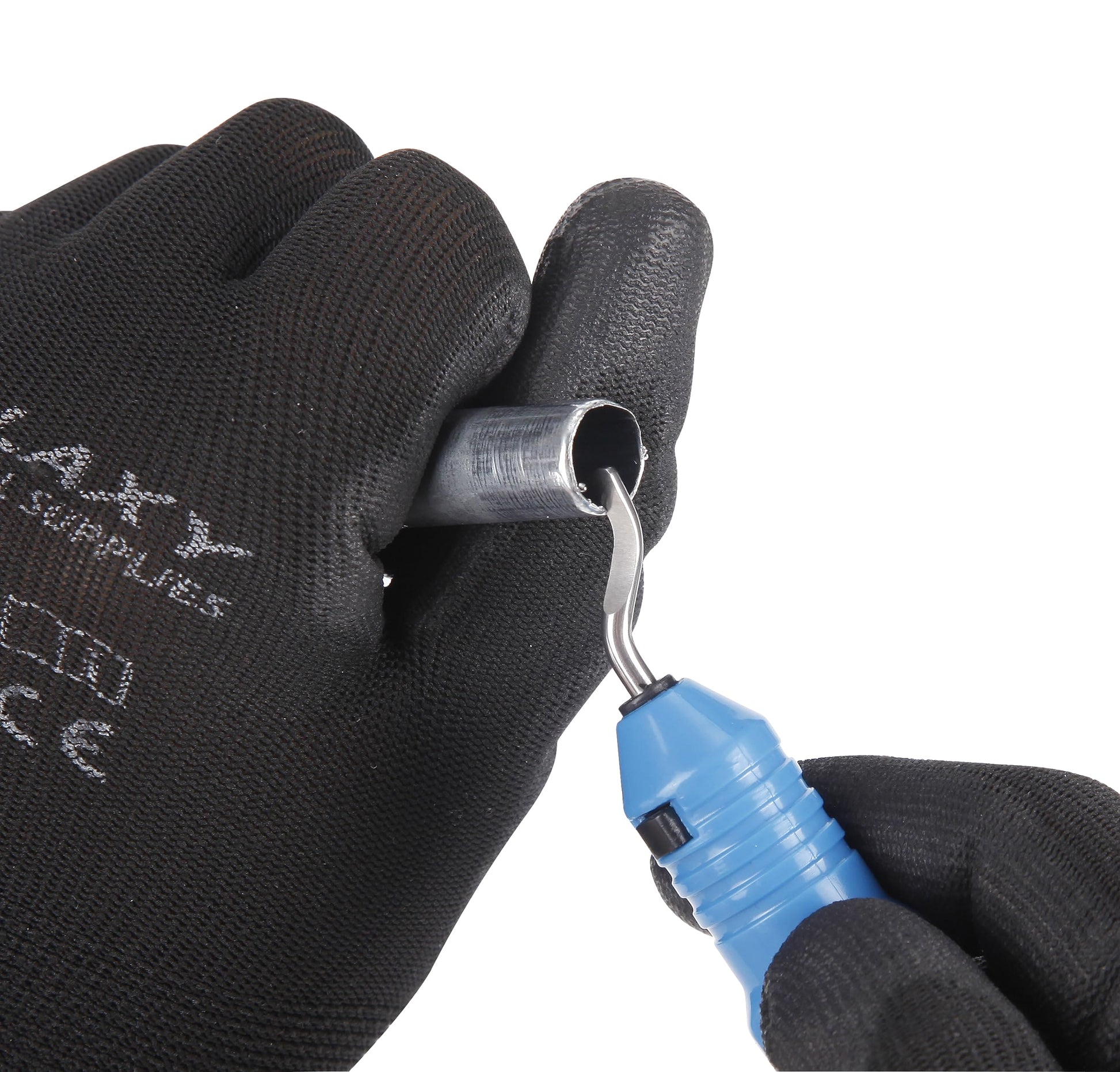 Sharp-tec Portable Deburring Tool for Metal Copper Plastic Resin, De Burr Tool