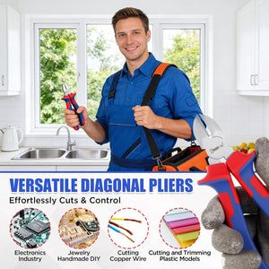 Sharp-Tec Diagonal Side Cutting Pliers