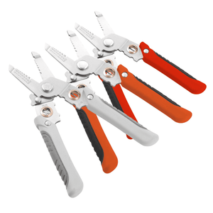 7 in 1 Wire Strippers Multi-Tool – Cutting, Clamping, Stripping, Crimping & More with Safety Lock