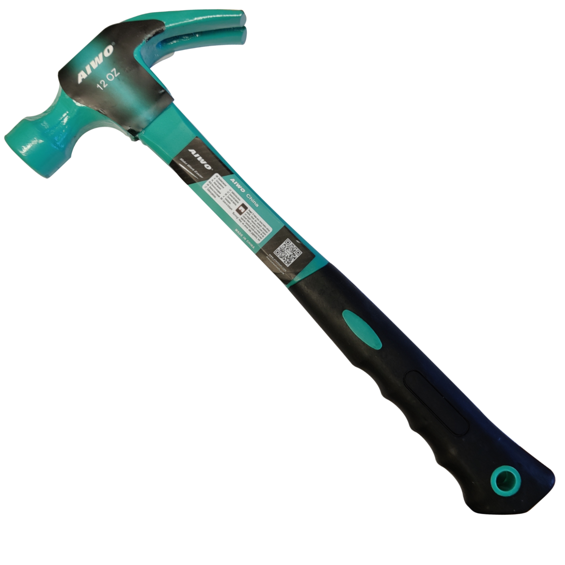 12oz 16oz Claw Hammer | Strong Head, Soft Grip Handle | Joinery & Nail Removal