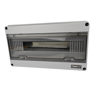 18 Way Weatherproof Consumer Unit | IP65 RCD MCB Distribution Box | Isolator