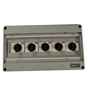 18 Way Weatherproof Consumer Unit | IP65 RCD MCB Distribution Box | Isolator