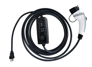 Sharp-Tec 5M / 10M Portable EV Charging Cable, Type 2 Plug, 240V, Waterproof, UK Plug, 4-Speed Current Adjustment