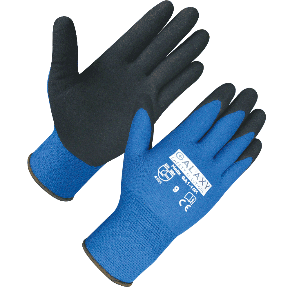 Cut 1 Oil Resist Sandy Nitrile Engineering Gloves