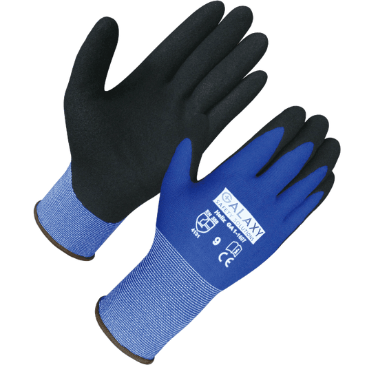 T-Touch Oil Resistant Gloves, Superior Grip, Breathable PU Nitrile Coating, Abrasion Resistant Work Gloves for Automotive, Construction, Assembly