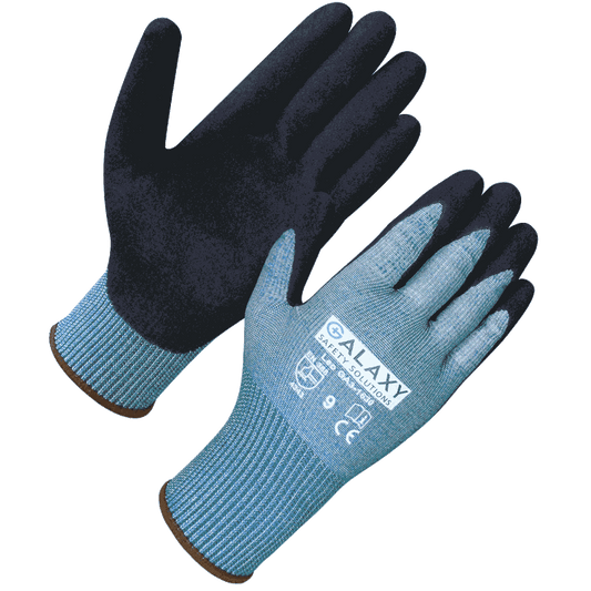 Cut 3 Smooth & Sandy Nitrile Palm Coated Gloves