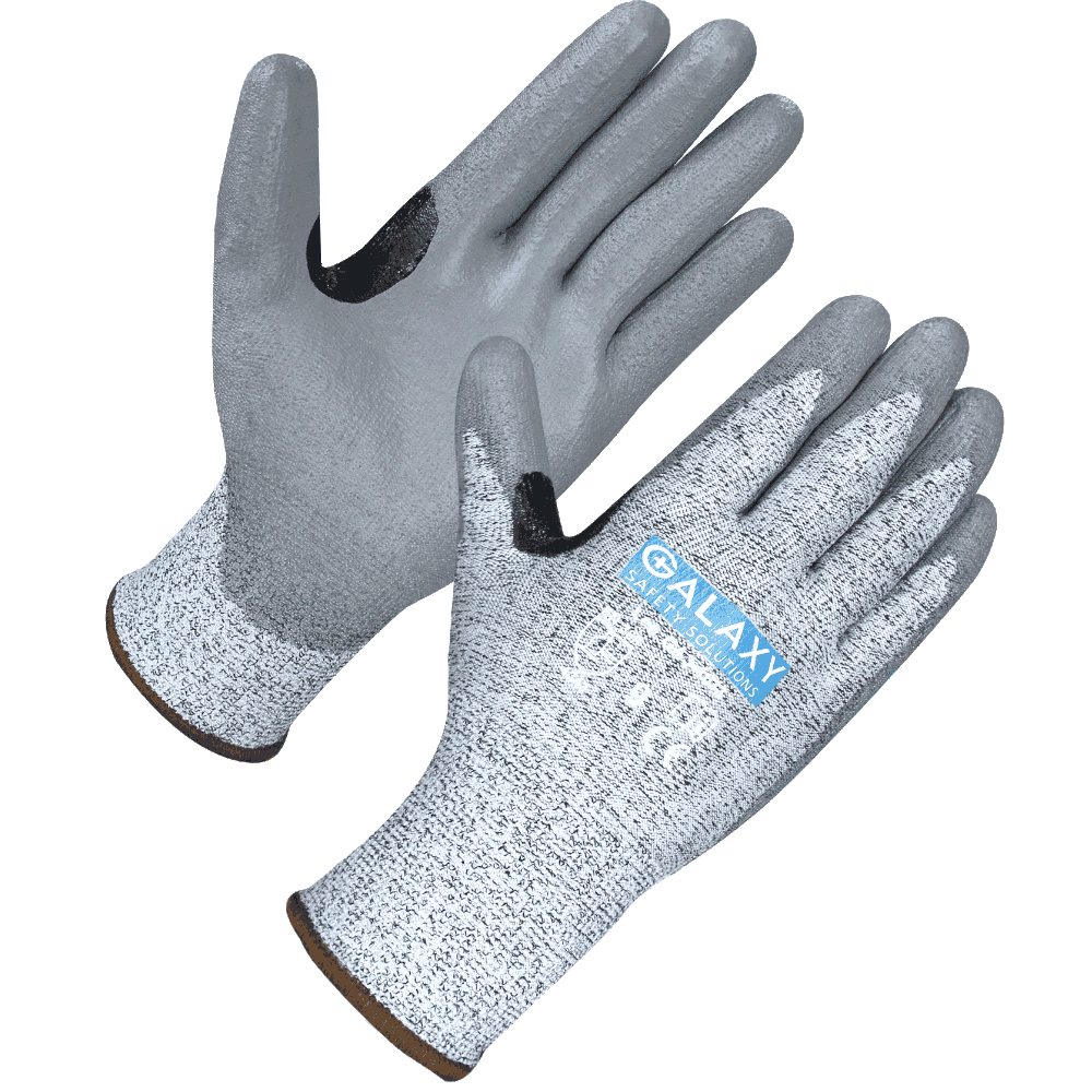 Cut 3 PU Reinforced Thumb Construction Gloves