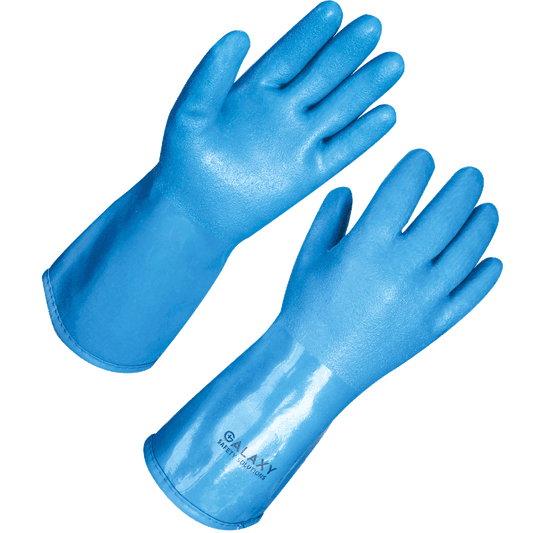 PVC and Nitrile Dipped Oil Resistant Gauntlets