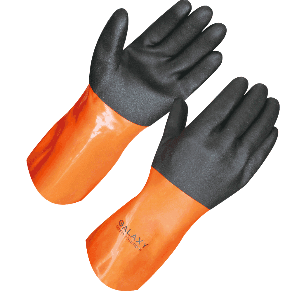 PVC Dipped Oil Resistant Gauntlets