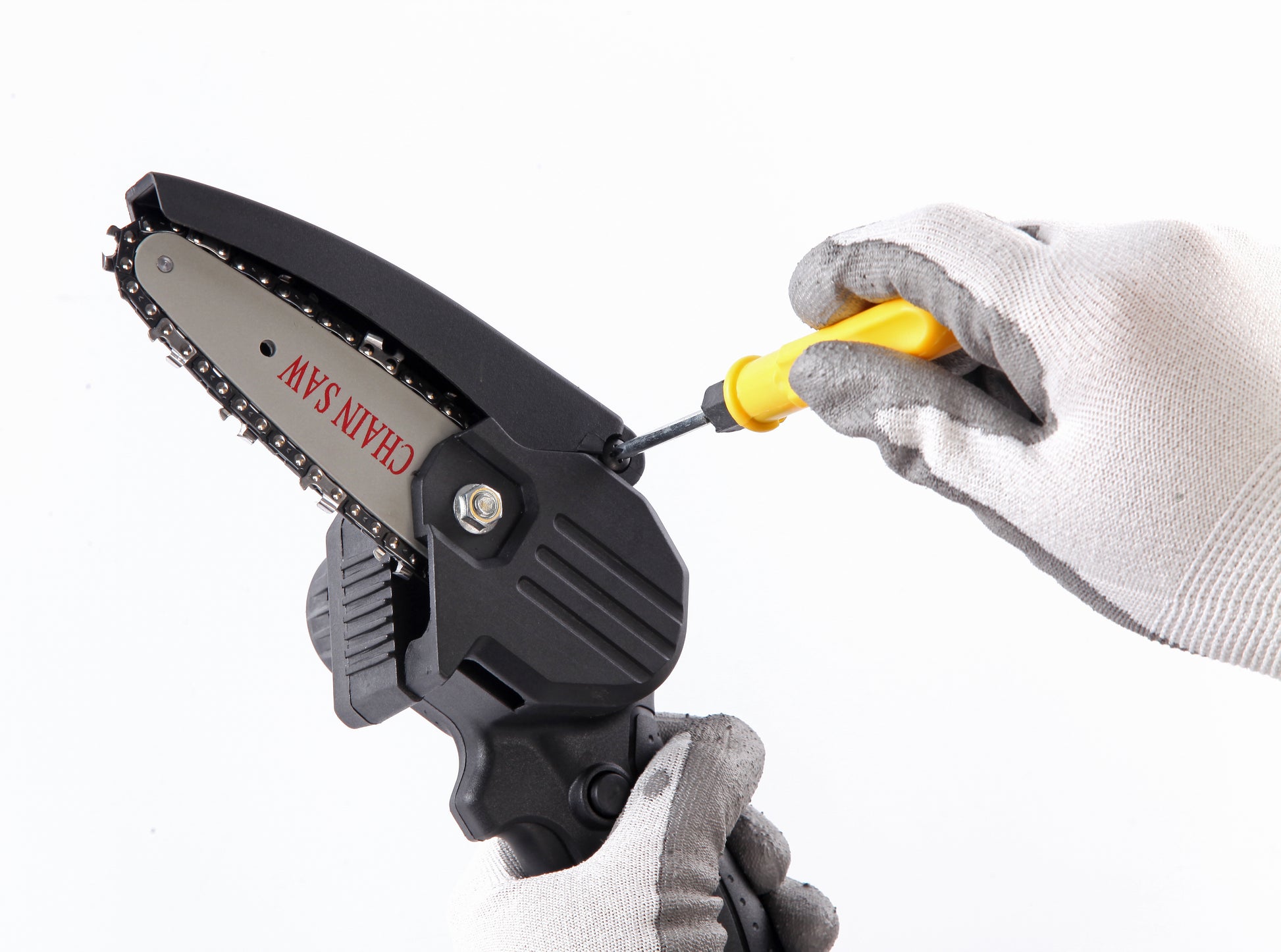 Mini Chainsaw - Cordless Handheld - 21V