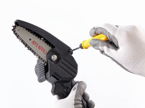 Mini Chainsaw - Cordless Handheld - 21V