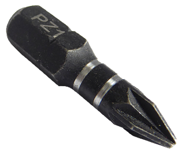 3 Pcs 25mm PZ1 Screwdriver Bits