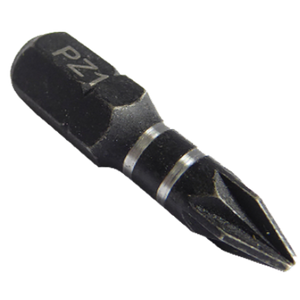 3 Pcs 25mm PZ1 Screwdriver Bits