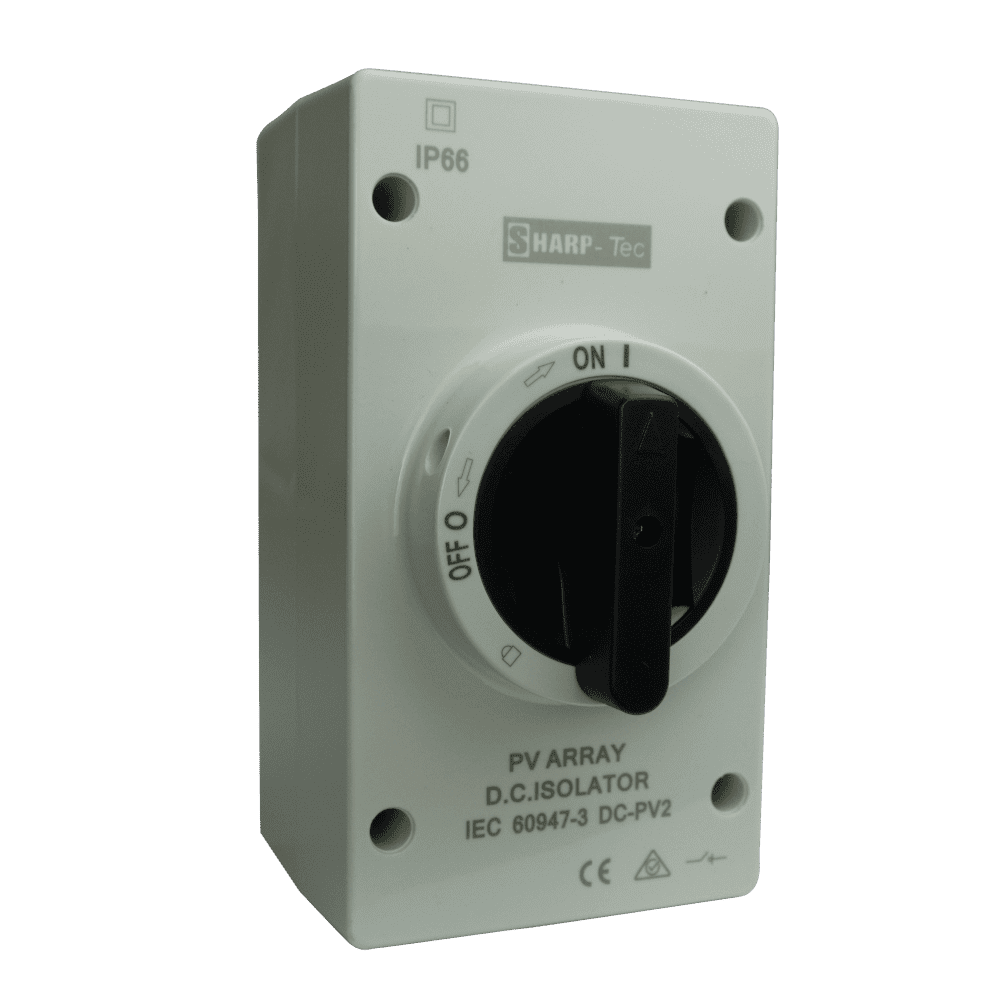 Sharp-Tec - Rotary Isolator - DC 32 Amp 4 Pole