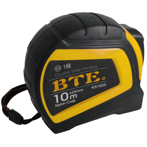 Retractable Tape Measure 3M/5M/7.5M/10M with Autolock, Rubber Grip & Belt Clip