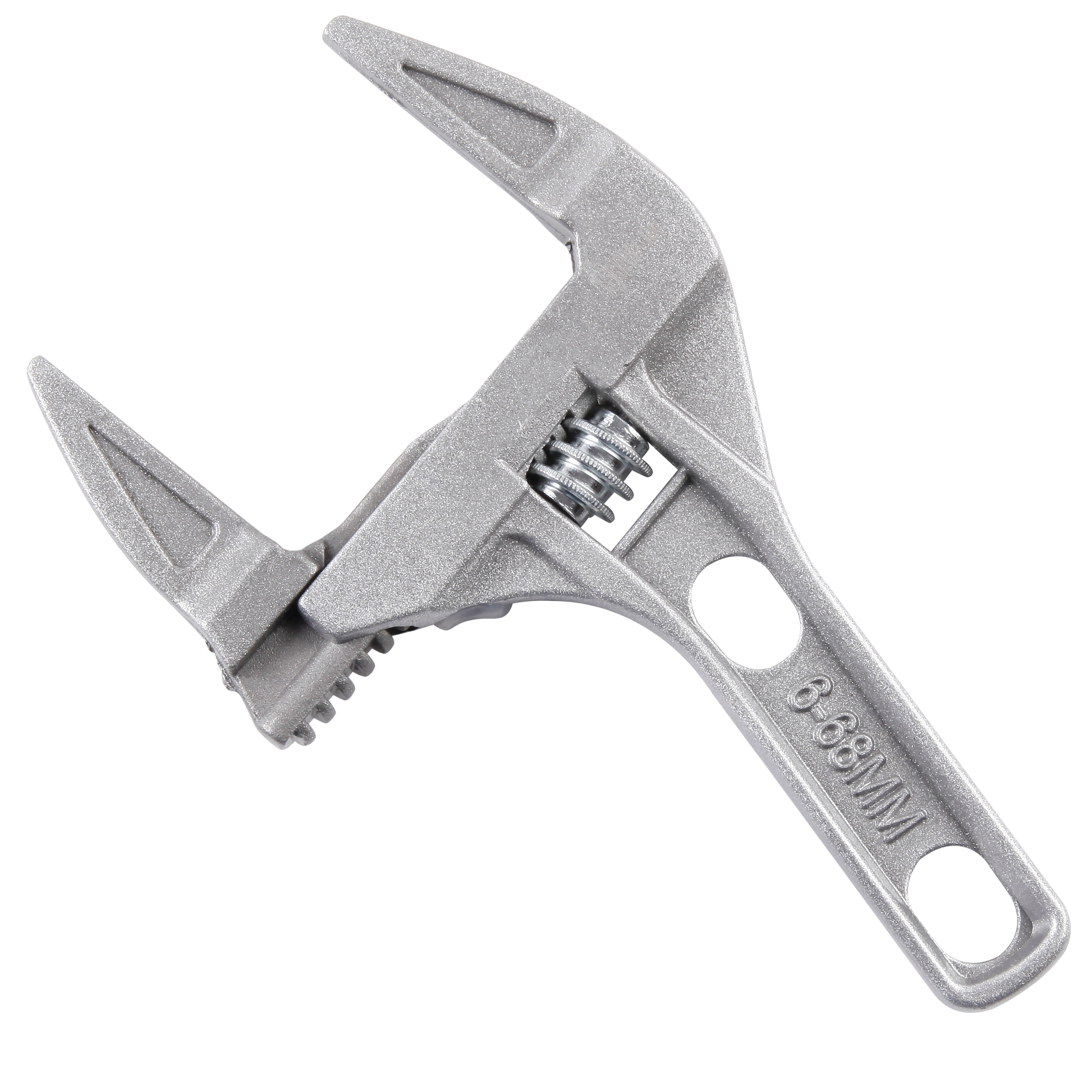 Sharp-tec 8 inch Adjustable Wrench Spanner | 6-68mm Wide Jaw Opening | Plumbers