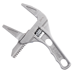 Sharp-tec 8 inch Adjustable Wrench Spanner | 6-68mm Wide Jaw Opening | Plumbers