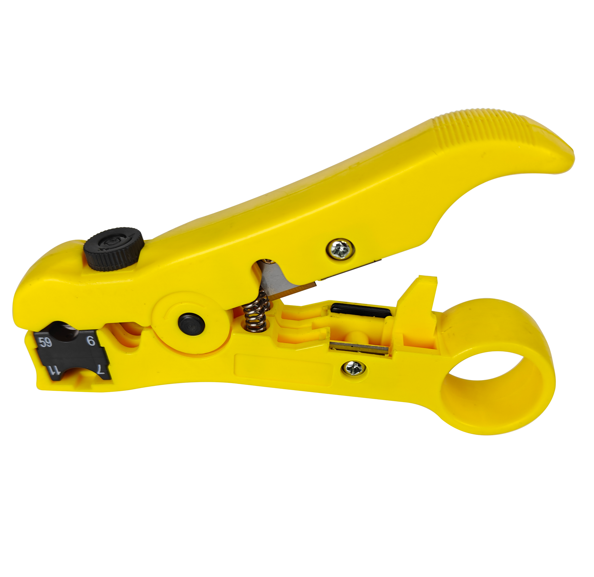 Coaxial Cable Stripper | CAT5e CAT6 Wire Cutter Cutting Tool | RJ45 RG59 RG6 |