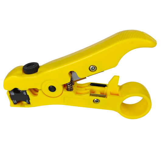 Coaxial Cable Stripper | CAT5e CAT6 Wire Cutter Cutting Tool | RJ45 RG59 RG6 |