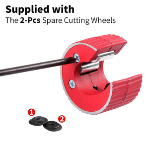 Sharp-Tec 15mm, 22mm, 28mm Pipe Cutters & 15+22mm Pipe Cutter Set for Precision Plumbing Work