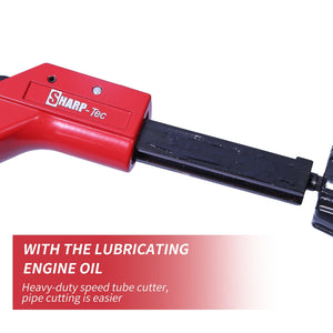 6-64mm Adjustable Speed Pipe Cutter, Heavy-Duty Aluminum Alloy, Precise Quick Cuts, Spare Blade, Ergonomic, for Copper, Steel, Plastic Tubes