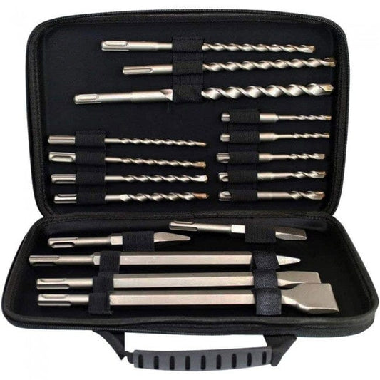 17Pce SDS Plus Drill and Chisel Set