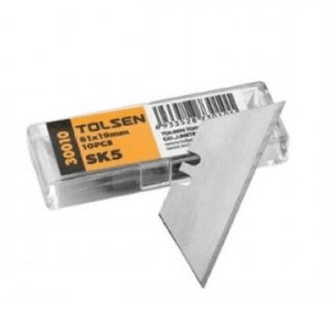 10Pcs Heavy Duty Knife Blades, SK5 Replacement Blades for Stanley and Utility Knives, 61mm Cutting Edge