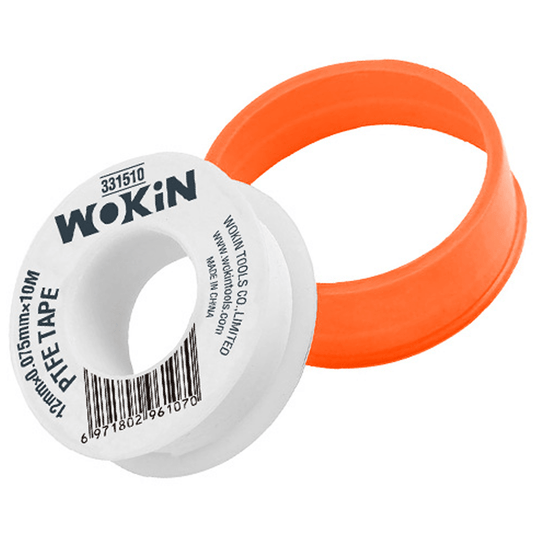 10Pcs PTFE Plumbing Tape - Leak-Proof Waterproof Thread Sealant Tape, Corrosion-Resistant for Pipes, Valves, and Duct Work