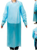 10 Disposable Plastic Gowns Waterproof Polyethylene Isolation Blue Gown Pack Anti-Static Dustproof  html Copy Edit