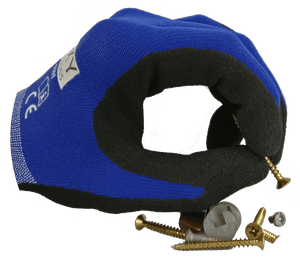 T-Touch Oil Resistant Gloves, Superior Grip, Breathable PU Nitrile Coating, Abrasion Resistant Work Gloves for Automotive, Construction, Assembly