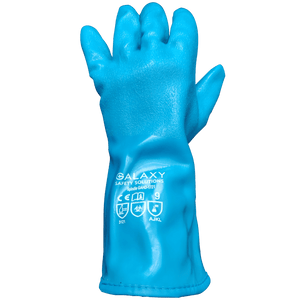 PVC and Nitrile Dipped Oil Resistant Gauntlets