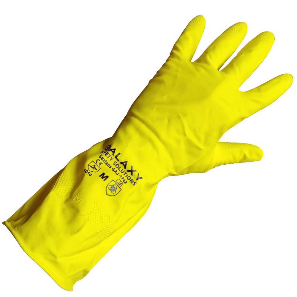 Latex Household Cleaning Washing-Up Gloves
