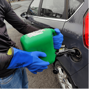 PVC and Nitrile Dipped Oil Resistant Gauntlets