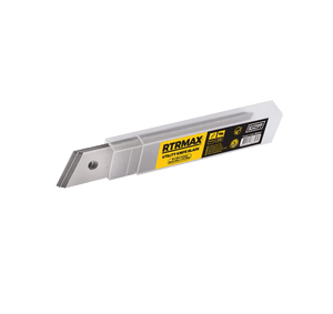 Utility Knife Blades 10-Pack Strong Snap-Off Ultra Sharp Blades 10x100x0.5mm for Precision Cutting